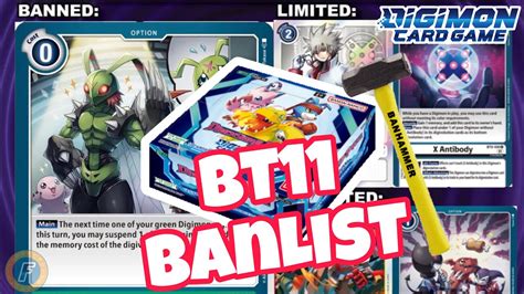 digimon bt11 banlist.